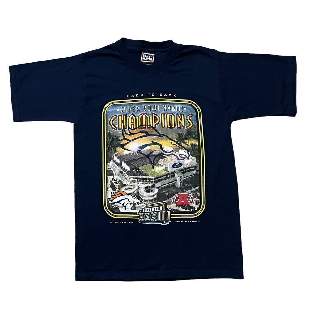 Vintage Denver Broncos Back to Back tee
